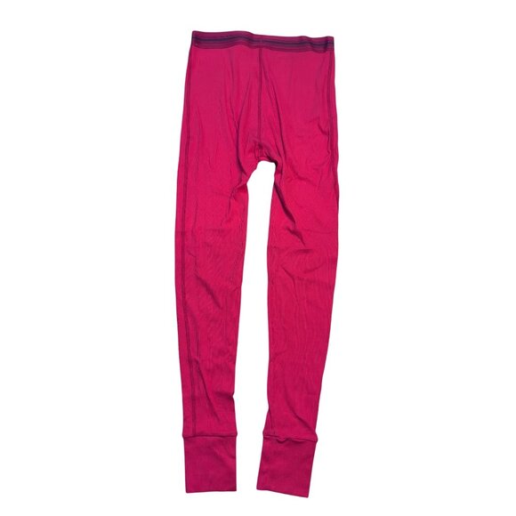 SKIMS Cotton Rib Legging Red S NWT Women’s Lounge Stretch High Waist Soft Fit - Picture 2 of 5